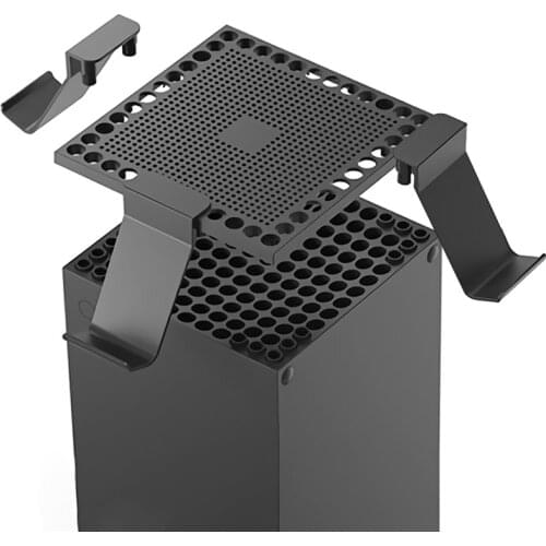 Host Dust Cover For Xbox Series X Console Earphone Holder Stand Hanger for Xbox Series X Controller Headset Accessories