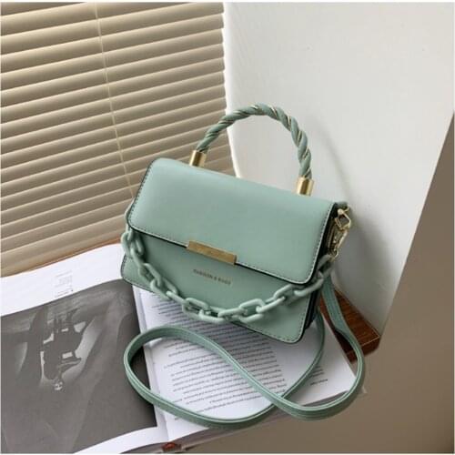 Female Bag 2021 New Handbag Fashion One Shoulder Portable Cross Chain Bag Women Handbags Shoulder And Crossbody Bags
