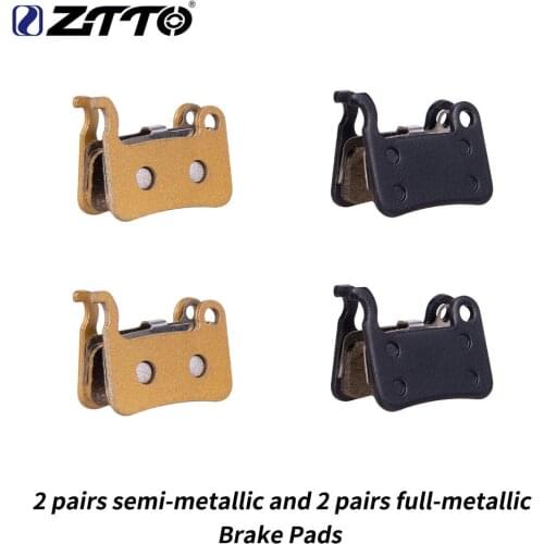 Ztto MTB all metal half a01s brake pad, 4 pairs of disc brake pad, suitable for XT SLX m975 m966 m965 M800 m775 m765 m665 m596 m