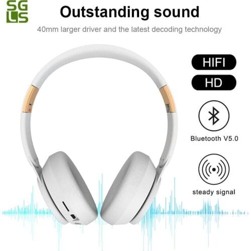 High-Grade T7 Wireless Headphones Bluetooth 5.0 Headset Foldable Stereo Noise Headphones With Microphone Button control headset