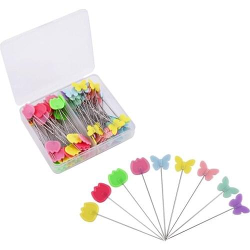 100 Pcs Sewing Needle Marker Patchwork Pins Positioning Dressmaking Needle Embroidery DIY Handmade Make Garment Accessories