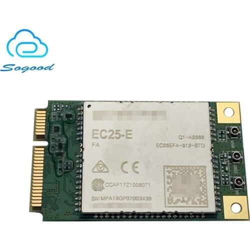 2PCS Quectel EC25-E EC25 mini pci-e module package 4G LTE Cat4 for EMEA Thailand India Korea B1/B3/B5/B7/B8/B20/B38/B40/B41