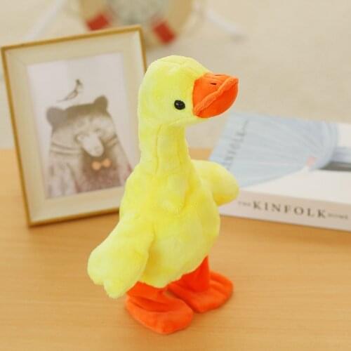 The Talking Singing and Walking Duck Electronic Plush Toy Stuffed Animal Interactive Gift for Kids 15.7" SCVD889