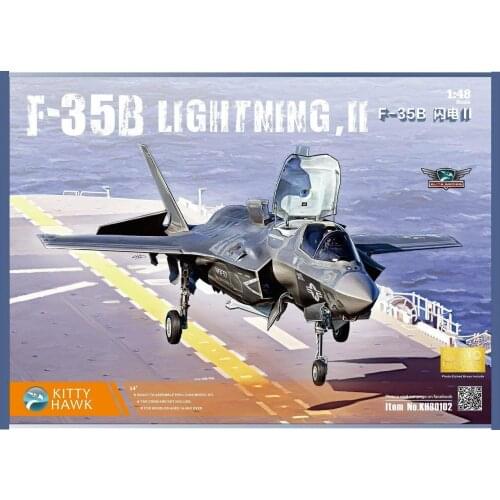 Kitty Hawk 80102 Model Kit 1/48 F-35B lighting II 3.0 version Assembly model New