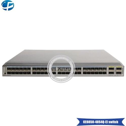 Hua Wei 40G Switch CE6850-48S4Q-EI With 1.28 Tbit/s Switch Capacity