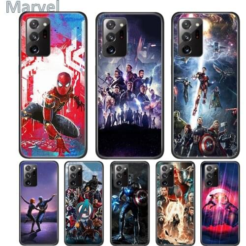 Avenger Superhero Marvel For Samsung Galaxy A01 A11 A22 A12 A21S A31 A41 A42 A51 A71 A32 A52 A72 A02S Soft Phone Case