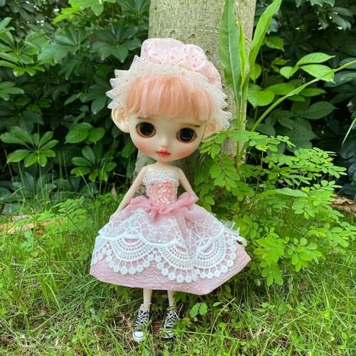 New Style Doll Dress Suit Blyth Ob24 Azone Dolls Handmade Clothes Accessories