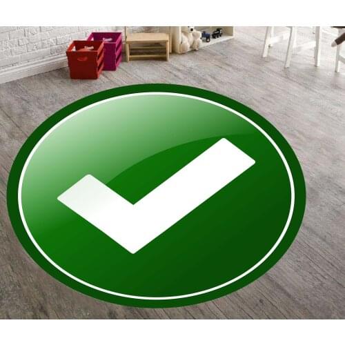 Approved Patterned Round Carpet, Non Slip Floor Carpet, Area Rug