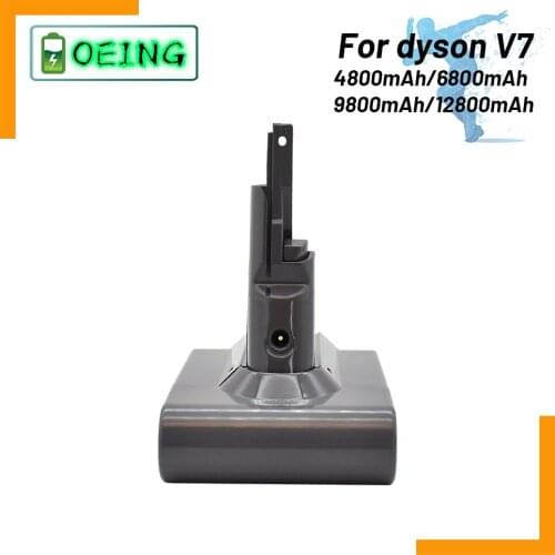 Original 21.6V 12.8Ah Li-lon Rechargeable Battery For Dyson V7 FLUFFY V7 Animal V7 Pro Vacuum Cleaner Replacement L70