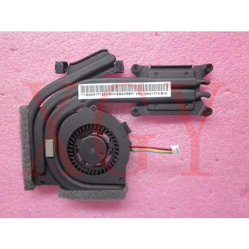 Original FOR lenovo thinkpad t420s resfriamento do dissipador de calor com ventilador 04w1713 dsc 100% teste