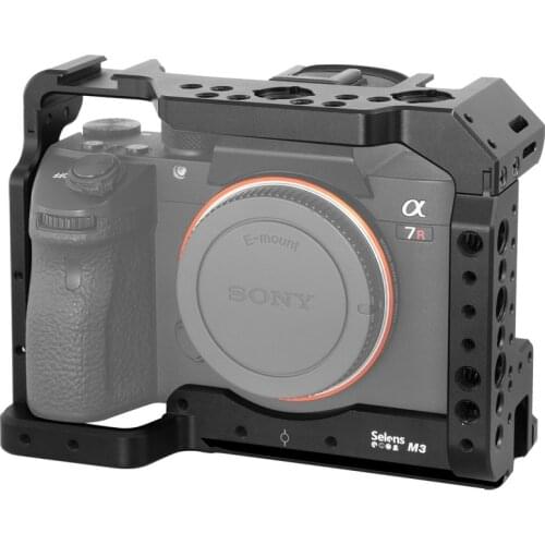 Selens a7iii a7r3 a7m3 Cage For Sony A7RIII /A7III/A7MIII Aluminum Alloy Cage To Mount Tripod Quick Release Extension Kit