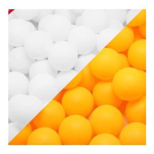 High Quality 150Pcs/Set 40mm White Orange Ping Pong Balls Washable Drinking Practice Table Tennis Ball