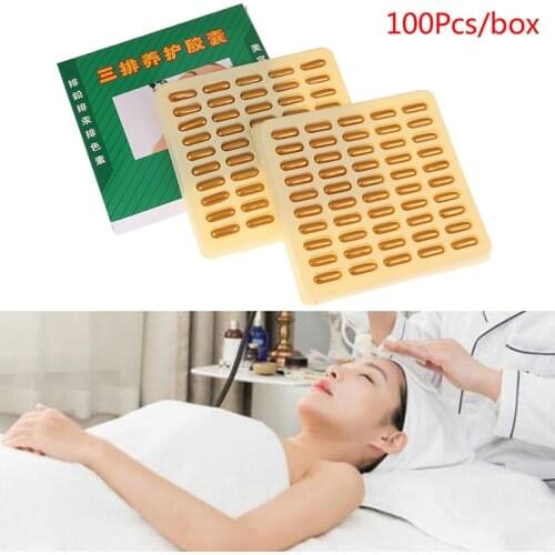 100PCS/Box Beauty Salon Dedicated Facial Detoxification Capsule Whitening Spot Ultrasound Import Export Instrument Lead Mercury