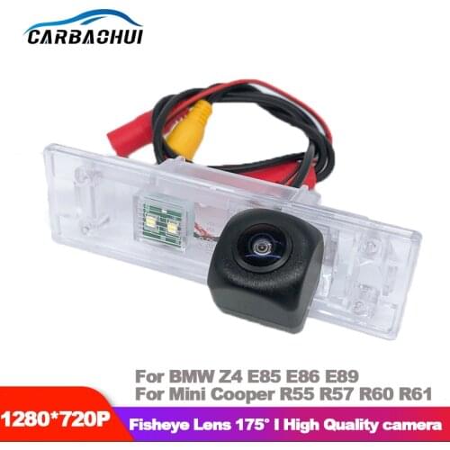 For BMW Z4 E85 E86 E89 2002-2014 For Mini Cooper R55 R57 R60 R61 Starlight Night Vision Vehicle Car Rear View Camera Waterproof
