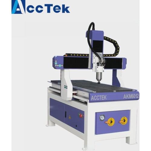High Speed China vacuum table woodworking machine 6012 cnc router with 1.5kw water cooled spindle