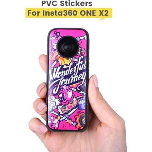 Camera Protection Film for Insta360 ONE X2 Cartoon Sticker Camera PVC Water-proof for Insta 360 ONE X2 Accessories