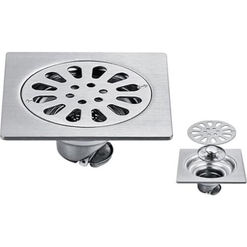 1PC Smell Proof Shower Floor Siphon Drain Cover Sink Strainer Bathroom Plug Trap Water Drain Filter Kitchen Sink Accessories