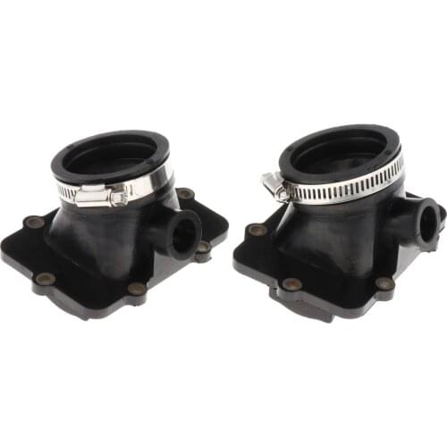 2x Carburetor Carb Intake Manifold Boot Quality Rubber for Ski-Doo 600 500