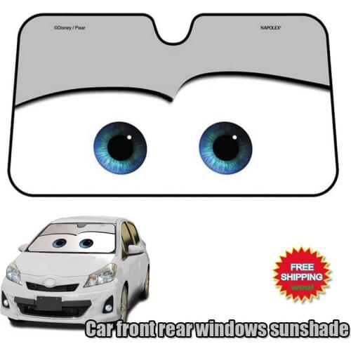 130X70cm Car Sunshade blue Sun Shade Windshield Visor Cover Front Rear Window UV Protection Shield Film Reflective Car Styling