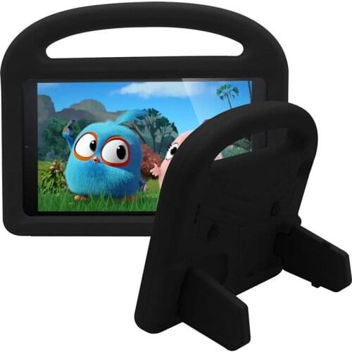 EVA Cover Kids Safe Shockproof Case with Handle and Kickstand for Amazon Kindle Fire 7 2015 2017 Tablet Universal+Stylus
