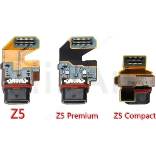 Date Charging Port Charger Dock Connector Flex Cable For Sony Xperia Z5 Compact Premium USB Charging Dock Flex