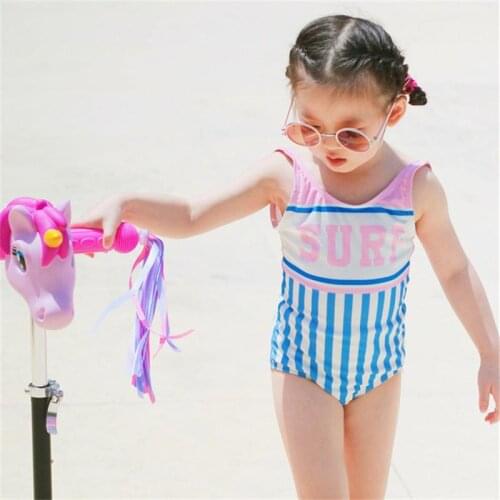Toddler Kids Baby Girl Bikini Striped Swimwear Swimsuit Beachwear One Piece Bikini Bathing Suit Swimsuit Kids Beach wear
