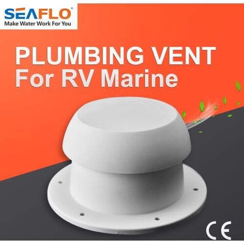 Boat RV Vent Cap Rainproof Mushroom Head Shape Ventilation Cap Top Mounted Round Exhaust Outlet Vent Cap For RV Accessories