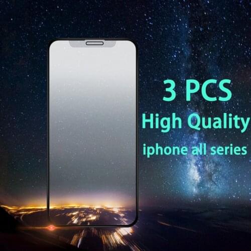Matte Protective Glass For iphone 12 Pro Max 12 mini Screen Protector For iphone 6 7 8 plus xs max xr Screen Protection KAIQISJ
