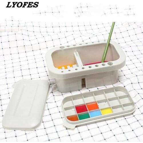 Multifunction Brush Washing Bucket Wash Pen Barrel Paint Brush Washer Art Supplies Brush Washing Tool Art Supplies