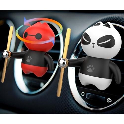 Cool Pig Car Air Freshener Car Perfume Scent Clip Refill Fragrance Auto Outlet Vent Car Interior Decoration