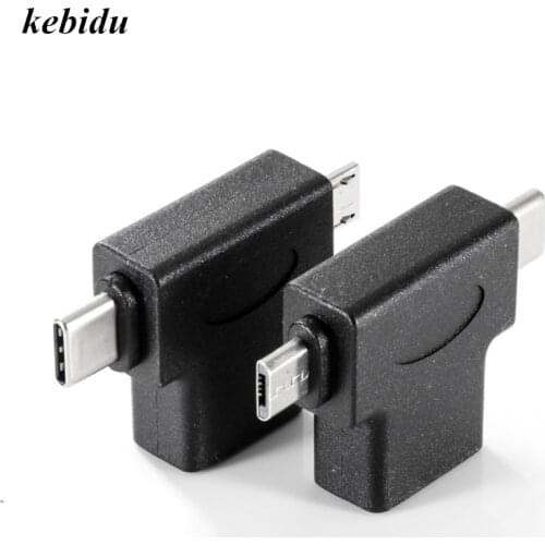 Kebidu 1pc Newest Type-C Female to USB3.0 Female Connector Converter OTG Female to USB 3.0 Female Adapter OTG USB 3.0 Data
