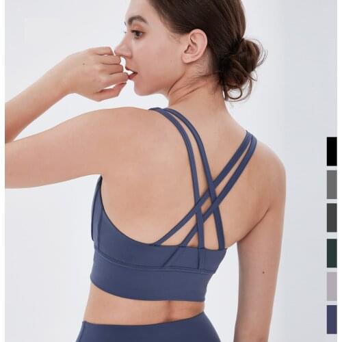 Plus Size Sports Bra Shock Proof Gathering High-Intensity Yoga Underwear Fitness Bra Sporty Woman Fitness Top Sexy Pitted Bra