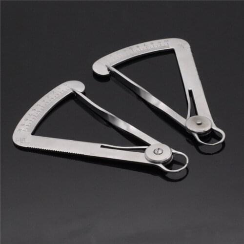 Dental Lab Supplies Stainless Steel Instrument Crown Gauge Caliper 2 Types