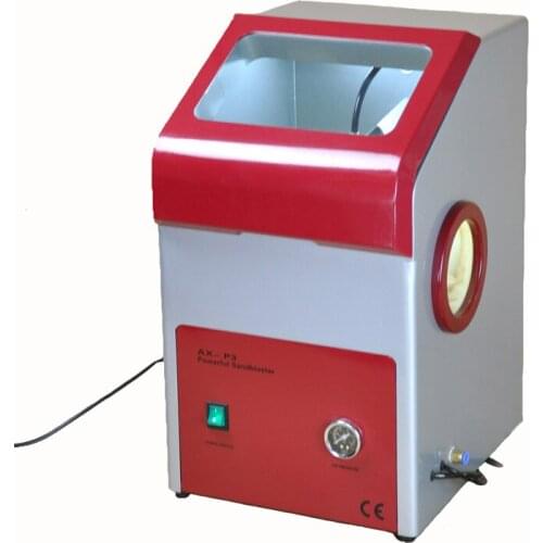Dental Laboratory Equipment AX-P3 Recyclable Sandblaster Dental Sand Blaster with Dust Free Operation