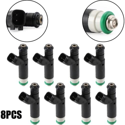 Topteng 8Pcs Fuel Injectors For Dakota Durango For RAM1500 2000-2007 RAM2500 RAM3500 2000-2003 53030842 FJ475 Car Parts