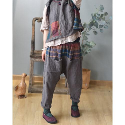 Women's Linen Trousers Werainyee China