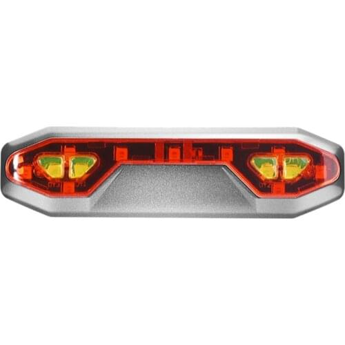 USB Rechargeable Bike Tail Light,IPX3 Waterproof Ultra Bright LED Bike Rear Light,5 Light Mode Options