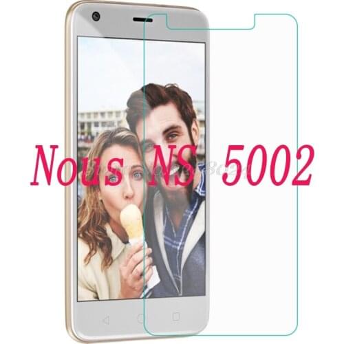 Smartphone Tempered Glass for Nous NS 5002 NS5002 5.0" 9H Explosion-proof Protective Film Screen Protector cover phone