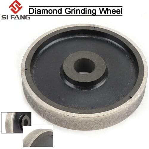 6" inch 150mm Diamond Grinding Wheel Diamond Coated Soft Resin Grinding Wheel For Gem Jade Polishing Abrasive Tool 1-2pcs