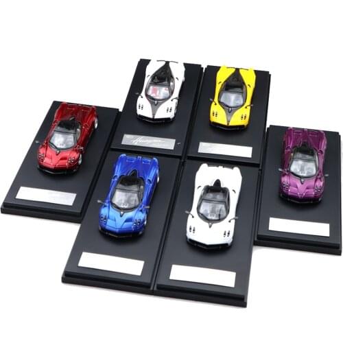 1/64 LCD Huayra Roadster 2017 Diecast Model Toys Car Gifts