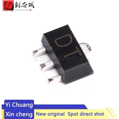 10PCS New 2SD2391 Screen Printing DT SOT-89 NPN 60V / 2A SMT transistor