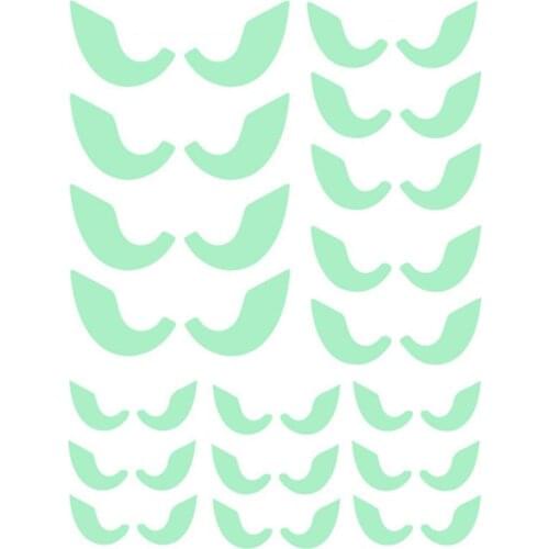 18 Pairs Halloween Wall Sticker Luminous Stickers PVC Ghost Stranger Things Poster Art Decal Removable Home Party Room Decor