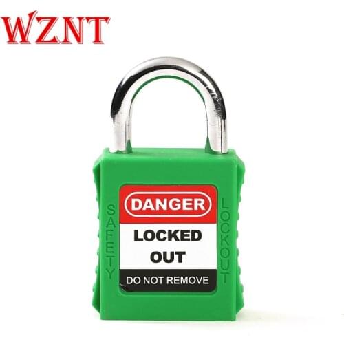2pcs NT-A25S 25MM Safety shutdown energy isolation lock core padlock with master key