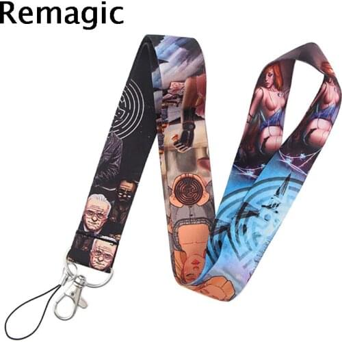 20pcs Western world Classical Style Lanyard For keys The 90s Phone Working Badge Holder Neck Strap With Phone Hang Rope webbings