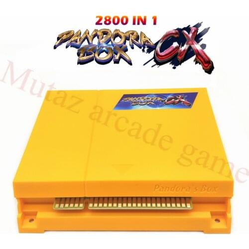 2021 pandora box cx jamma board 2800 games in 1 original 3A arcade version same game progress 720P pacman tekken
