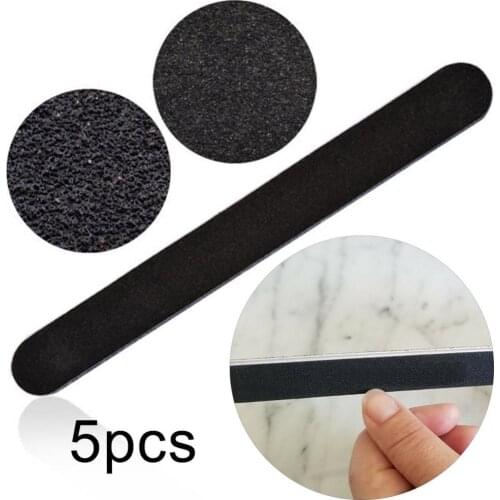 5Pcs Double Side Emery Board Nail File Buffers Polisher Manicure Pedicure Tool