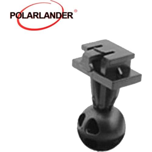 Car DVR Bracket Universal Joint Without Base For Rear View Mirrors ABS / PVC Accessorise 3 Models Head 1 Pcs Suction Cup Black