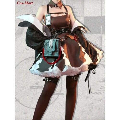 Hot Game Arknights Surtr Cosplay Costume Original Skin Fashion Combat Uniform Dress Female Halloween Party Role Play Clothing