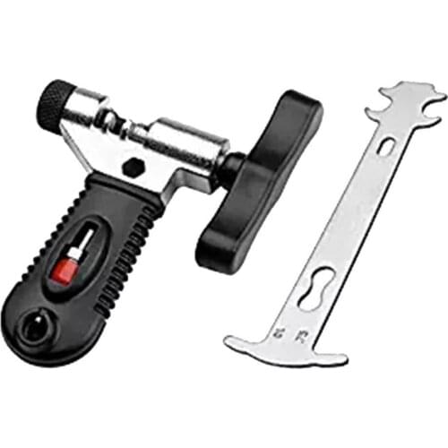 Bicycle Chain Ruler + Chain Remover Tool Mountain Bike Maintenance Tool Set
