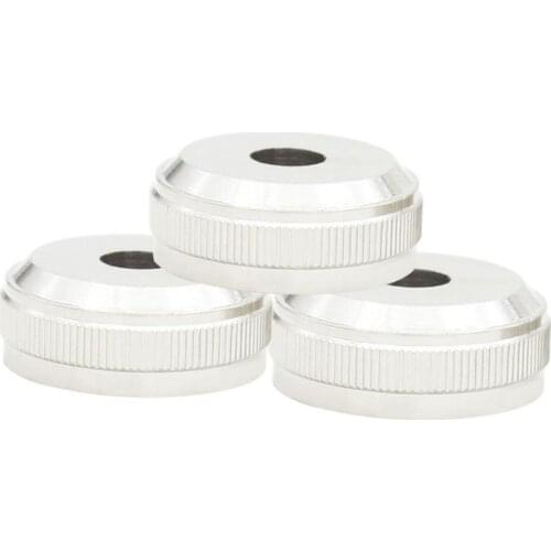 3 Pieces Elegance Trumpet Bottom Screws NutsTrumpet Repairing Accessory 0.86x0.86x0.31inch